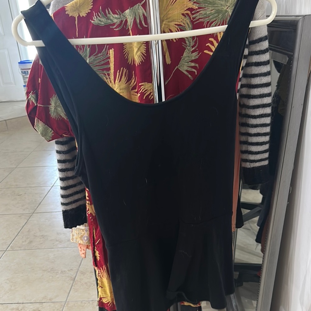 Elegant Black Sleeveless Top